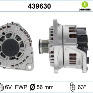 Alternator CITROEN JUMPER II bus 3.0 HDi 160 diesel 157 cai VALEO 439630