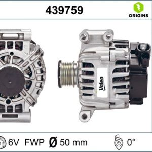 Alternator CITROEN C4 GRAND PICASSO I (UA_) 1.6 THP 155 benzina 156 cai VALEO 439759
