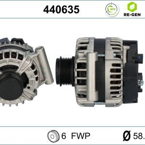 Alternator CITROEN JUMPER II bus 2.2 HDi 130 diesel 130 cai VALEO 440635