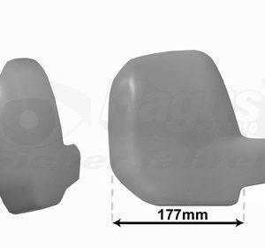 Acoperire oglinda exterioara CITROEN BERLINGO Autoutilitara/limuzina spatioasa (B9) 1.6 HDi 90 diesel 92 cai VAN WEZEL 0905844
