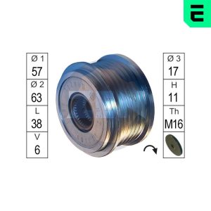 Fulie alternator ERA ZN5561 – CITROEN | AutoRival