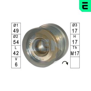 Fulie alternator ERA ZN5587 – CITROEN | AutoRival