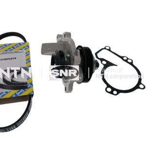 Pompa apa + Set curea transmisie cu caneluri SNR KAP859.470 – CITROEN | AutoRival