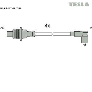 Set cablaj aprindere TESLA T497B – CITROEN | AutoRival