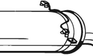 Toba esapament finala BOSAL 135-021 – CITROEN | AutoRival