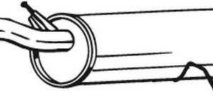 Toba esapament finala BOSAL 135-093 – CITROEN | AutoRival