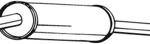 Toba esapamet intermediara BOSAL 278-653 – CITROEN | AutoRival