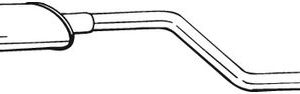Toba esapamet intermediara BOSAL 282-685 – CITROEN | AutoRival