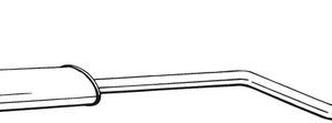 Toba esapamet intermediara BOSAL 292-031 – CITROEN | AutoRival