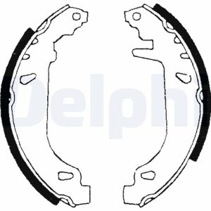 Set saboti frana DELPHI LS1681 – CITROEN | AutoRival