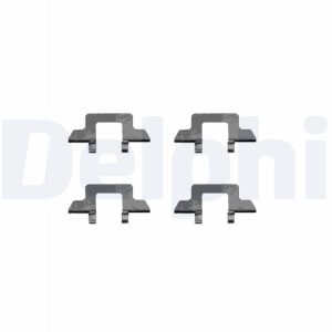 Set accesorii placute frana DELPHI LX0341 – imagine produs
