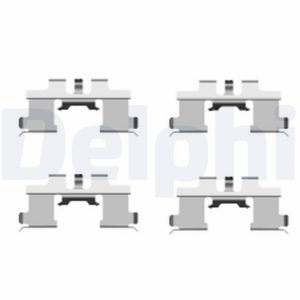 Set accesorii placute frana DELPHI LX0444 – CITROEN | AutoRival