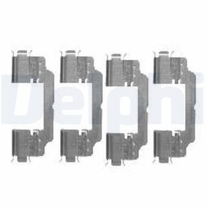 Set accesorii placute frana DELPHI LX0475 – CITROEN | AutoRival