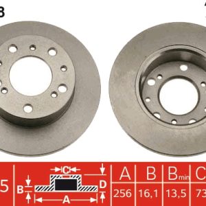 Disc frana TRW DF1118 – CITROEN | AutoRival