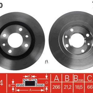 Disc frana TRW DF1220 – CITROEN | AutoRival