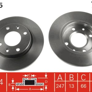 Disc frana TRW DF2815 – CITROEN | AutoRival