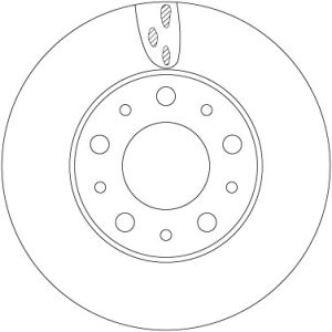 Disc frana TRW DF6918S – CITROEN | AutoRival