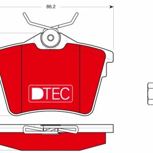 Set placute frana TRW GDB1596DTE – CITROEN | AutoRival