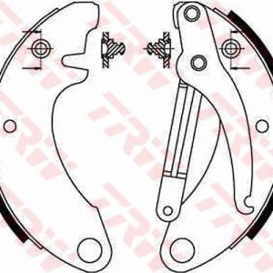 Set saboti frana TRW GS8052 – CITROEN | AutoRival