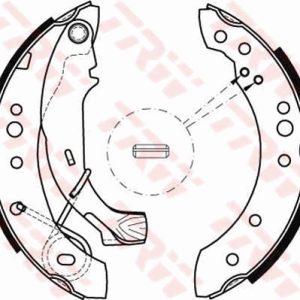 Set saboti frana TRW GS8467 – CITROEN | AutoRival