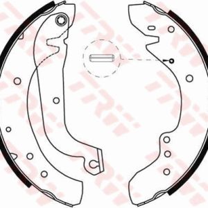 Set saboti frana TRW GS8565 – CITROEN | AutoRival