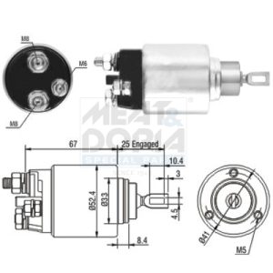 Solenoid electromotor MEAT DORIA 46151 – CITROEN | AutoRival