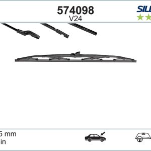 Lamela stergator VALEO 574098