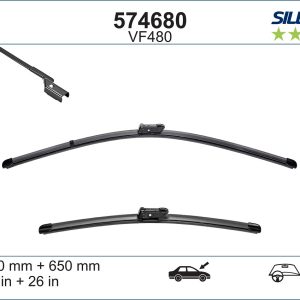 Lamela stergator VALEO 574680
