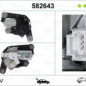 Motor stergator VALEO 582643