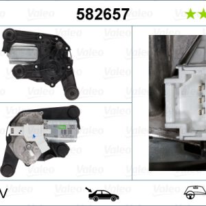 Motor stergator VALEO 582657