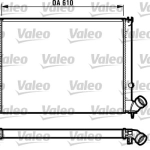Radiator racire motor VALEO 731573