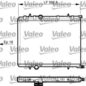 Radiator racire motor VALEO 735496