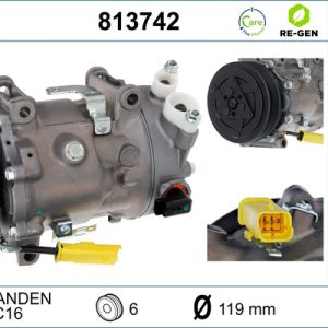 Compresor climatizare VALEO 813742