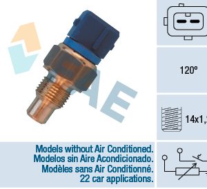 Senzor temperatura lichid de racire FAE 34460 – CITROEN | AutoRival