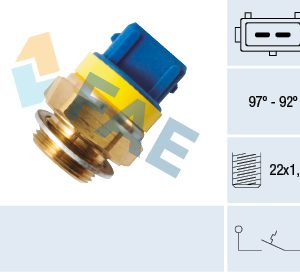 Comutator temperatura ventilator radiator FAE 37580 – CITROEN | AutoRival