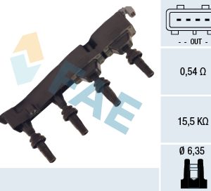 Bobina de inductie FAE 80235 – CITROEN | AutoRival