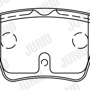 Set placute frana JURID 573235J – CITROEN | AutoRival
