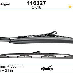 Lamela stergator SWF 116327 – CITROEN | AutoRival