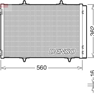 Condensator climatizare DENSO DCN07061 – CITROEN | AutoRival