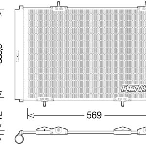 Condensator climatizare DENSO DCN21030 – CITROEN | AutoRival