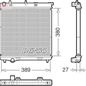 Radiator racire motor DENSO DRM21108 – CITROEN | AutoRival