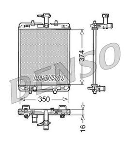 Radiator racire motor DENSO DRM21602 – CITROEN | AutoRival