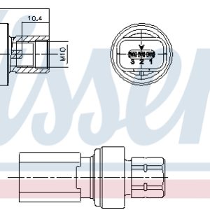 Comutator presiune aer conditionat NISSENS 301136 – CITROEN | AutoRival