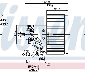 Ventilator habitaclu NISSENS 87093 – CITROEN | AutoRival