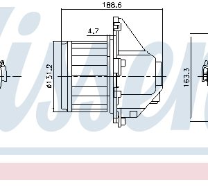 Ventilator habitaclu NISSENS 87596 – CITROEN | AutoRival