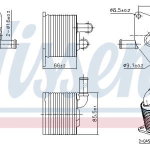 Radiator racire ulei cutie de viteze automata NISSENS 91512 – CITROEN | AutoRival