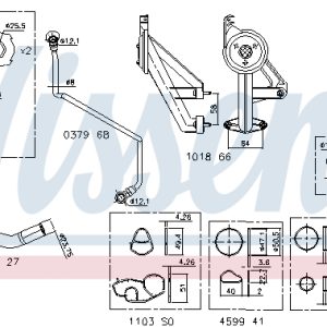 Set montaj turbocompresor NISSENS 9300910 – CITROEN | AutoRival