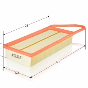 Filtru aer TECNECO FILTERS AR2075PM – CITROEN | AutoRival