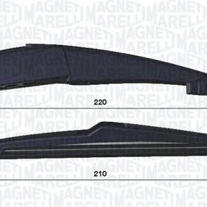 Set stergatoare curatare parbriz MAGNETI MARELLI 000723180444