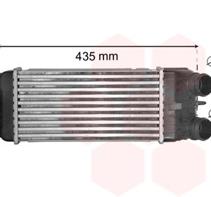 Intercooler compresor VAN WEZEL 09004252